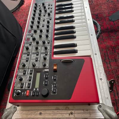 Nord Wave 49-Key 18-Voice Polyphonic Synthesizer 2007 - 2013 - Red PLUS flight case AND soft case