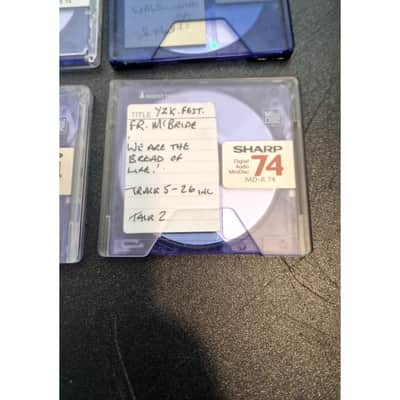 Sharp MD-R74 - Violet X 4 – MiniDisc - Good w/ Soft Case image 4