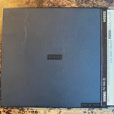Yamaha Sound Card Set Brass Section S5504 for SY55 / TG55 ROM Card image 5