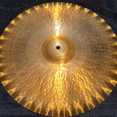 Paiste 2oo2 15" Sound Edge Hi-Hats-Black Label 1978 - Bronze image 3