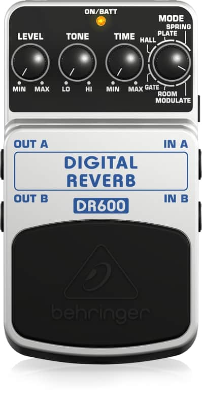 BEHRINGER DR600 DIGITAL STEREO REVERB EFFECTS PEDAL : BRAND NEW :  [DETROIT MODULAR] image 1