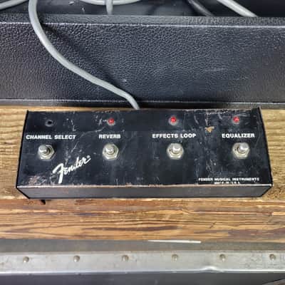1983 Fender London Reverb 2-Channel 1x12" Solid State Combo - Black Local Pickup Only in Milwaukee, WI image 13