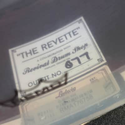 Ludwig Classic Oak Jazzette Ltd. Ed. "Revette" Black image 10
