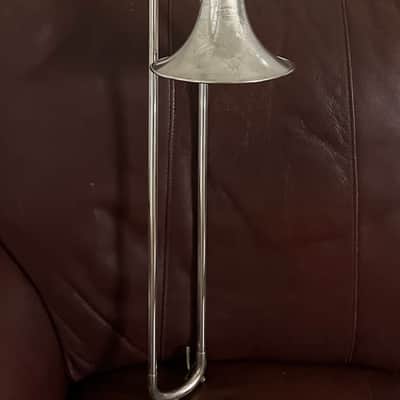 Conn 4H Bb Tenor Trombone (1916) SN 150890 (Gold wash bell) (4) (S) (LP) (professional) 7” Bell image 5
