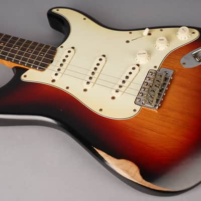 Fender Road Worn '60s Stratocaster - 2008 - Sunburst image 15