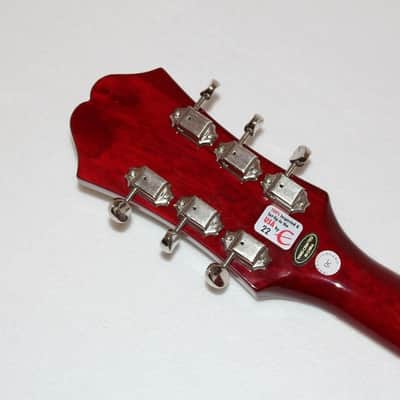 Epiphone Casino Semi-Hollowbody Electric Guitar Cherry Red image 6