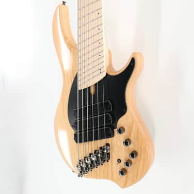 Dingwall Combustion 3X 6-String Multi-Scale Bass - 3-Pickup Natural  w/Maple Fretboard image 4