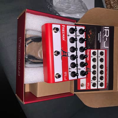 Friedman IR-J Jake E. Lee Signature Dual Tube Preamp 2024 - Present - Red / White image 1