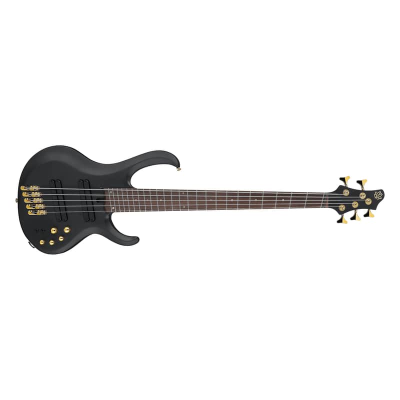 Ibanez BTB605LM Bass Workshop Black Flat 5-String Electric Bass Guitar Brand New image 1