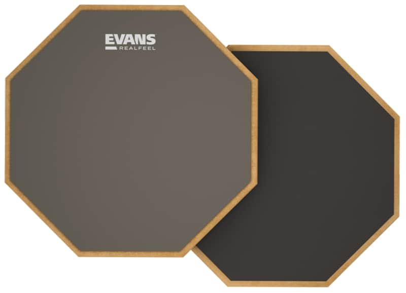 Evans Evans Real Feel 12" Double Sided Practice Pad image 1