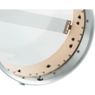 Pork Pie Aluminum Maple Hybrid Snare Drum Regular 14 x 6.5 in. Champagne Sparkle image 6