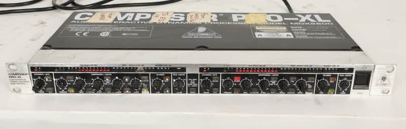 Behringer Composer PRO-XL 2 Channel Compressor Limiter Gate NOT TESTED! image 1