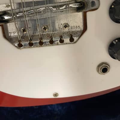 Vintage 1966 Rickenbacker 450/12- fireglo image 12