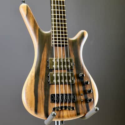 Warwick Masterbuilt Corvette $$ Neck-Through Limited Edition 2023 5-String Natural Oil Finish image 1