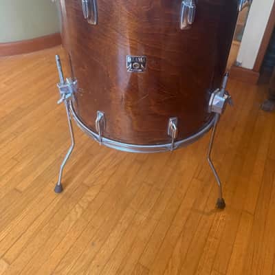 RARE Tama Superstar Mahogany 20 x 18" Floor Tom Drum image 9