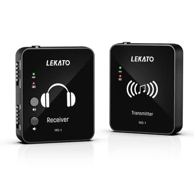2.4G Wireless in Ear Monitor System Stereo Transmitter Receiver IEM System image 6
