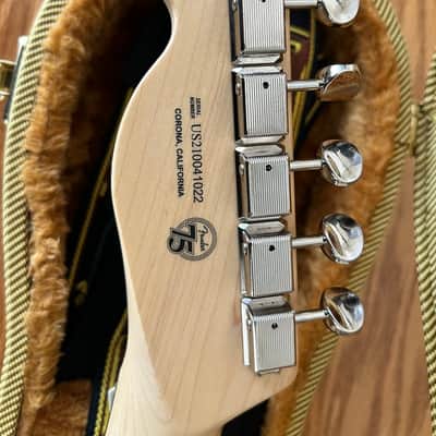 2021 Fender American Performer Telecaster – Honey Burst – Rosewood – Fender Tweed Hardshell Case image 8