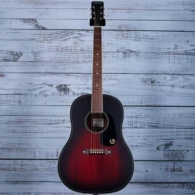 Gretsch Jim Dandy Dreadnought Acoustic Guitar | Deep Cherry Burst image 2