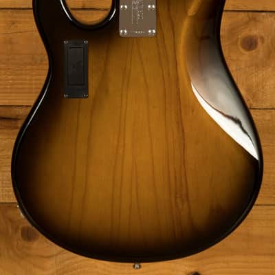 Music Man StingRay 5 - Ebony - Vintage Sunburst - 5-String *Used* image 5
