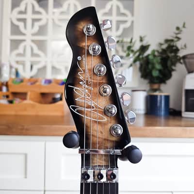 First-Run Chapman ML-1 "NORSEMAN" Hot-Rodded Super-Strat w/ DiMarzio Pickups, Floyd Rose trem, Deluxe Gig Bag & More! MIK image 8