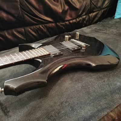 ESP LTD F-400FM See Thru Black image 6
