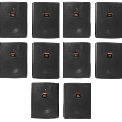 (10) JBL Pro CONTROL 25AV 5.25" 60 Watt 70v Indoor/Outdoor Commercial Speakers image 1