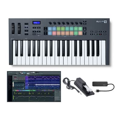 Novation FLkey 37 37-Key MIDI Keyboard Controller with FL Studio Software Bundle image 1