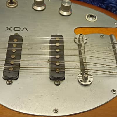 Vox Mando Guitar 12 String Octave Twelve, 1966 Made in England w/Original Case image 8