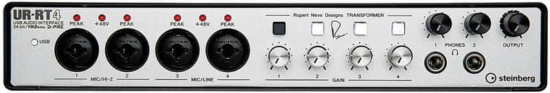 Steinberg UR-RT4 4-Channel USB Audio Interface with Rupert Neve