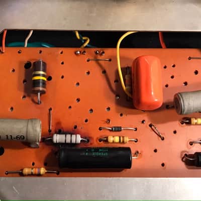 Ultra Rare 1970 Ampeg V3 Guitar Head [Modified for 6550s] image 16