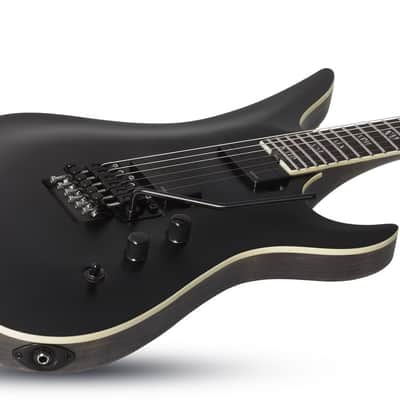 Schecter Avenger FR SLS Elite Evil Twin - Satin Black (1369) image 4