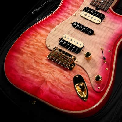 TS GUITARS ST-Classic22 Custom Trans Pink Burst [SN 032547] (11/22) image 10
