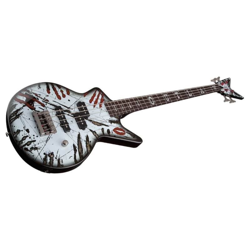 Dean CADI BVB Black Veil Brides Ashley Purdy Bass Bundle w/Bag