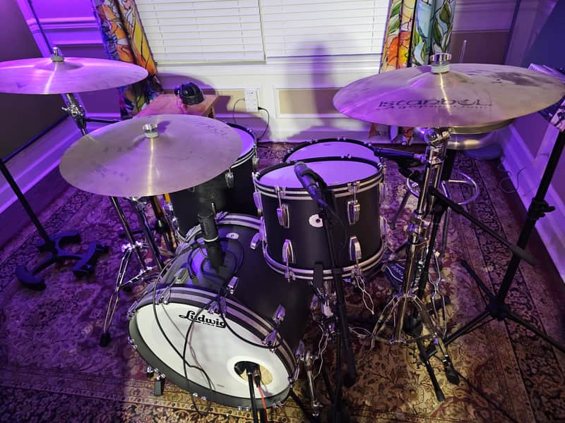 Legacy Mahogany "Black Cat" Custom Victorian 40s Full Kit Excellent