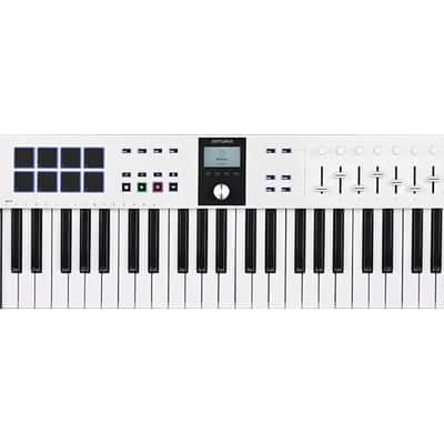 Arturia KeyLab Essential Mk3 49-Key MIDI Controller - White (231521) image 6