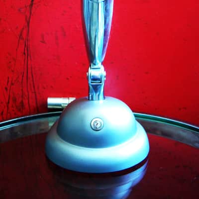 Vintage RARE 1950's Electro Voice 926 crystal / 623 dynamic variant microphone Hi Z w cable and Shure S36 stand image 5