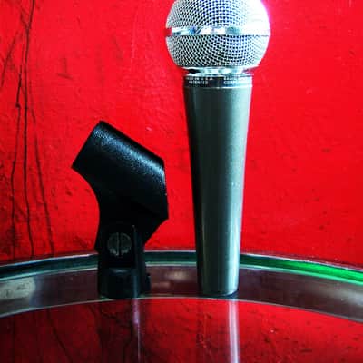 Vintage 1980's Radio Shack Realistic Highball / Shure SM58 Handheld Cardioid Dynamic Microphone Low Z w accessories # 7 image 11