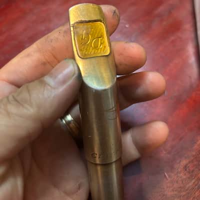 DG Cressent Tenor mouthpiece 1980s - Original plating image 1