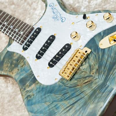 momose MC-BC-BURL MAPLE WSE'22/NJ -Faded Blue / FBL-MAT- [Limited Model][Made in Japan] image 4