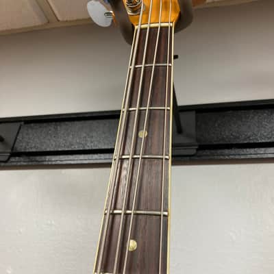 1966 Fender Jazz Bass Natural Refinish w/Case image 6