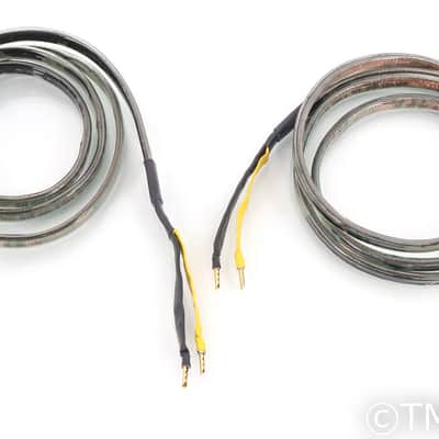 Analysis Plus Black Mesh Oval 9 Speaker Cables; 2.5m Pair image 2