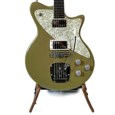 Koll Super Cub, Dirty Gold Metallic w/ Mastery bridge & vibrato Curtis Novak WRHB pickups image 1