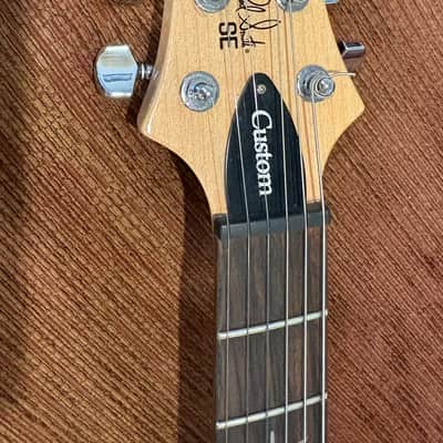 PRS SE Custom 24 Left-Handed 2021 - 2023 - Faded Blue Burst image 4