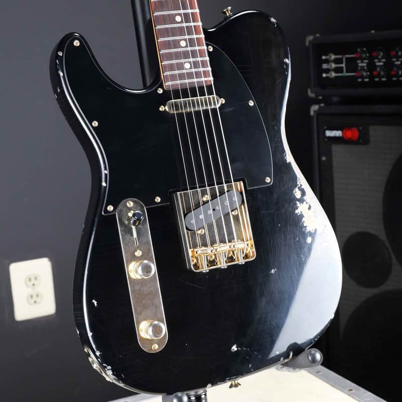 Tom Anderson Lefty T Icon Contoured Black In Distress image 1