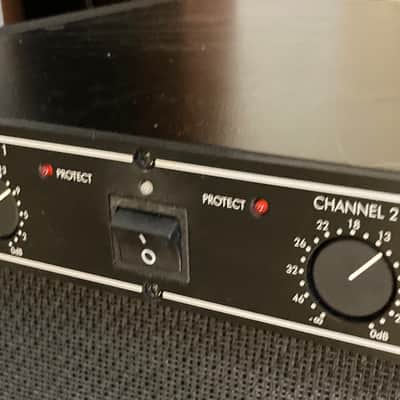 ART SLA-2 200 Watt per channel Rackmount Power Amplifier 2014 - Present - Black image 1