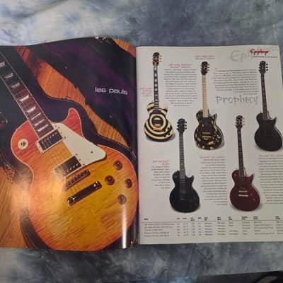 Vintage 2010 Epiphone Guitar Bass Mandolin Catalog 56 Pages Great Condition Case Candy image 5