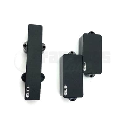 EMG PJ Set Black 4 String Bass Pickup Set - FREE STRINGS image 3