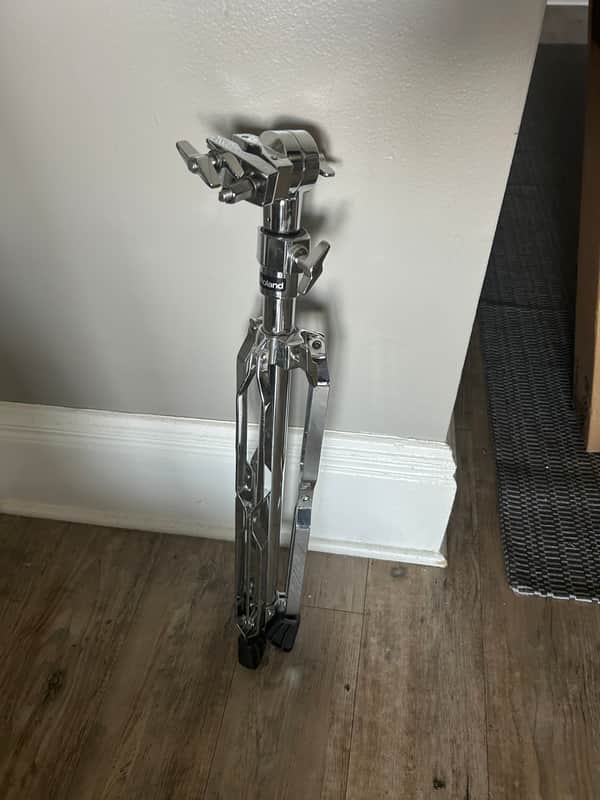 Roland PDS-10 Drum Pad Stand 2010s - Chrome image 1