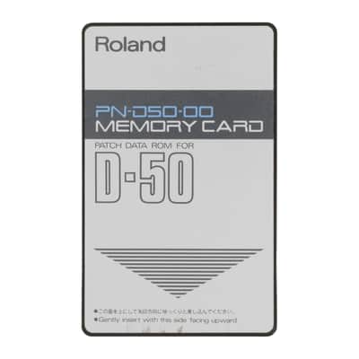 Roland PN-D50-00 ROM Memory Card for D-50 [USED]