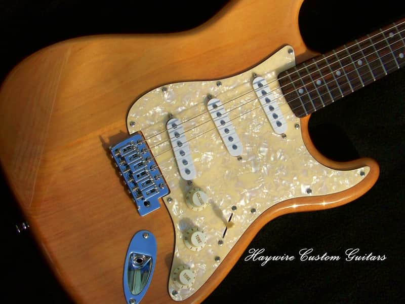 Natural Alder Strat 2024 Classic + Working Bridge Tone+Treble Bleed+Matched Custom Pickups+ Rosewood Neck+ Low Action Leveled, Crowned and Polished Frets! image 1